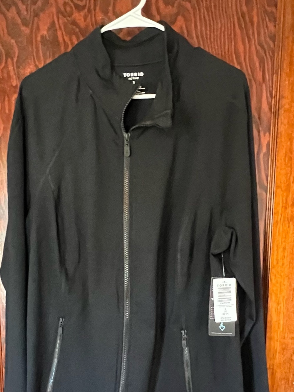 torrid Black Lightweight Zip-Up Shirt Jacket Activewear
